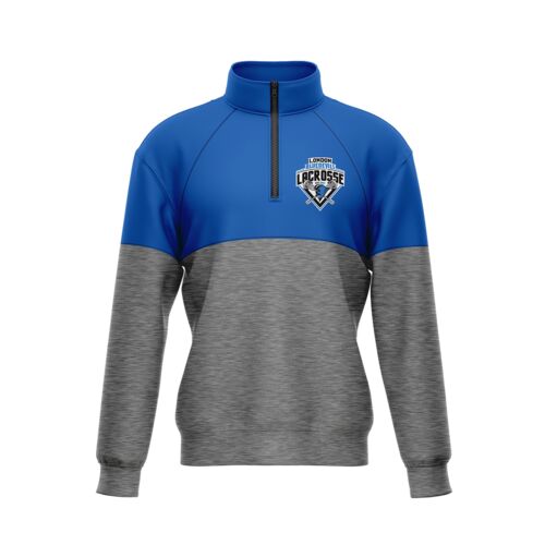 London Blue Devils Young Performance 1/4 Zip Thumbnail