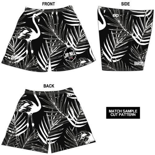 Jr. NLL Floral Shorts Thumbnail