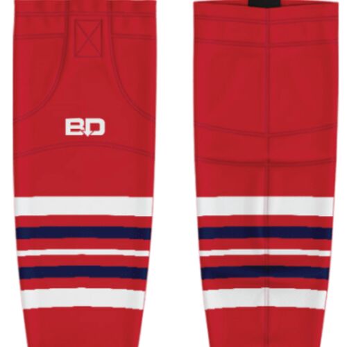 Oceanside Generals Cut & Sew Hockey Socks Thumbnail