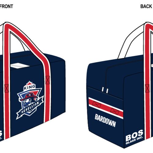 CHRISTIAN King Rebellion JUNIOR Hockey Bag Thumbnail