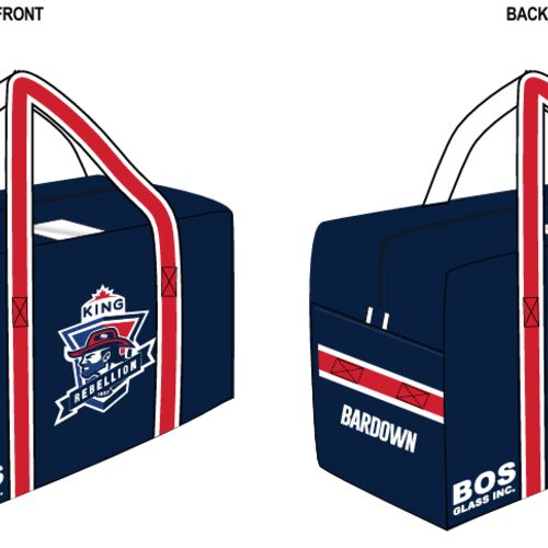 CHRISTIAN King Rebellion GOALIE Hockey Bag Thumbnail