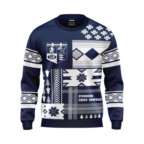 Rowdies Let It Snow Ugly Christmas Adult Sweater Thumbnail