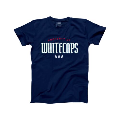 North Shore Whitecaps Classic Gameday T-Shirt Adult Navy Thumbnail