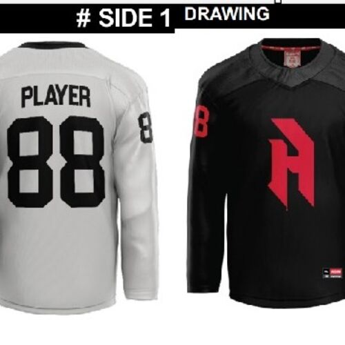  Assassins Reversible  Hockey Jersey Youth  Thumbnail