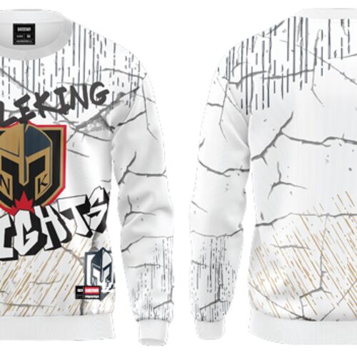 Noble King Knights Sublimated Graffiti Crewneck - Adult Thumbnail