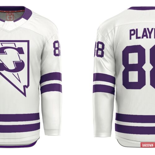 Las Vegas Storm Cut & Sew Hockey Jersey - Youth Thumbnail