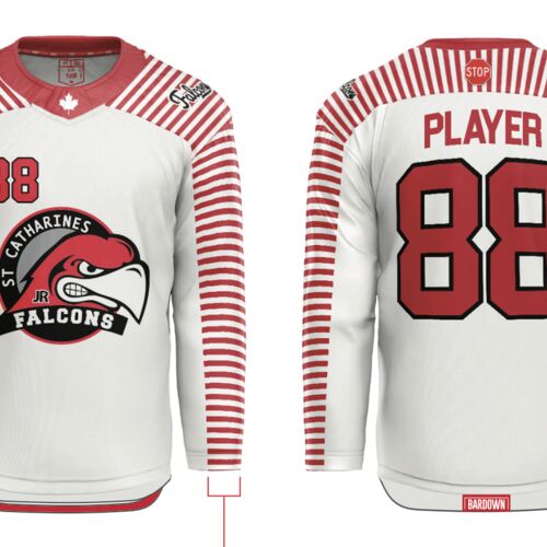 Garden City Falcons Sublimated Hockey Jersey Thumbnail