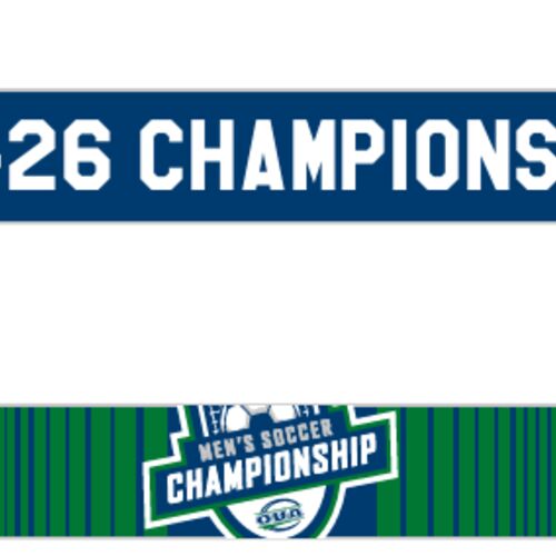 OUA Men's Soccer Championship Sublimated Scarf Thumbnail