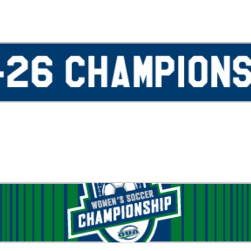 OUA Women's Soccer Championship Sublimated Scarf Thumbnail