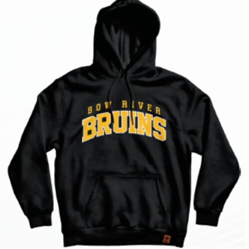 SFS Bow River Bruins Classic Hoodie - Black Thumbnail