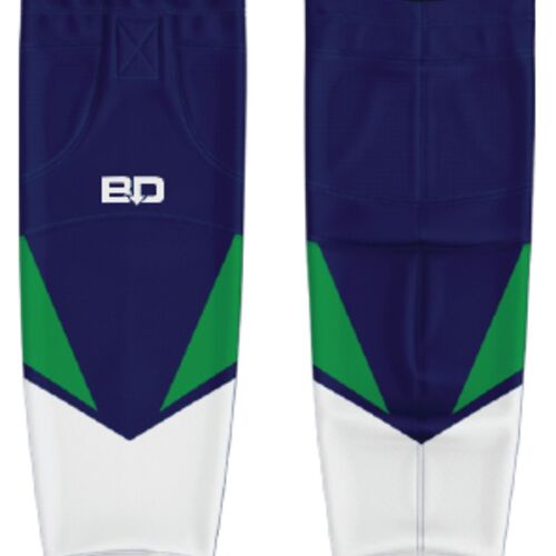 Springbank Rockies Sublimated Hockey Socks - White Thumbnail